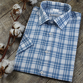  МУЖСЬКІ РУБАШКИ ПРЯМОГО СИЛУЕТА З КОРОТКИМ РУКАВИМ