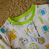 Дитяча піжама з начосом звірята салатова Five Stars 10596-140р, фото 8