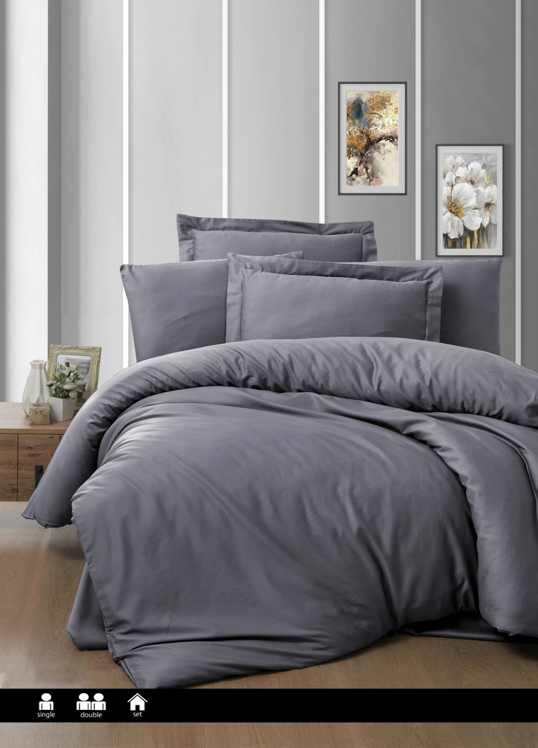 Постільна білизна First Choice Cotton 200x220 Snazzy Quick Silver