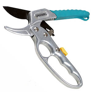 Секатор з храповим механізмом Greenmill / Грінміл GR0076N (Польща)