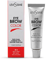 LeviSsme EyeBrow Color Краска для бровей NoR-5 Red Wine Червоне вино, 15 мл