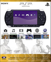 Sony PlayStation PSP- 3006 black 16 Гб прошитая, много игр, отличное состояние, полный комплект
