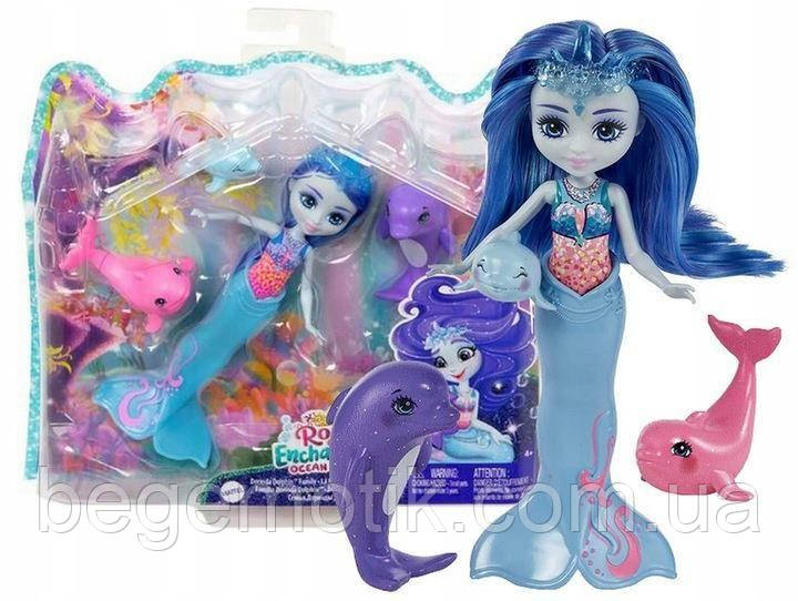 Набір Енчантималс Дорінда Дельфіна та сім'я 3 вихованця Enchantimals Family Toy Set, Dorinda Dolphin Doll