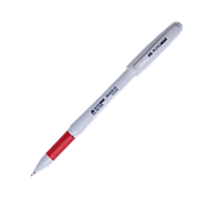 Ручка гелева SYMPHONY 0,5 мм гумовий грип Червона арт. BM.8340-03