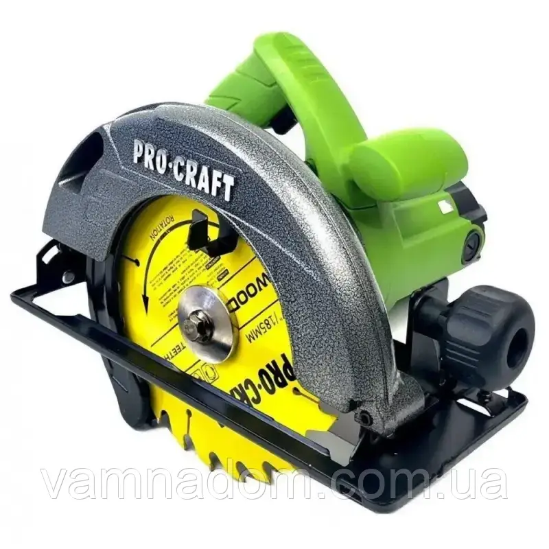 Дискова пила ProCraft KR2300 (2 диски, блокування редуктора), фото 1