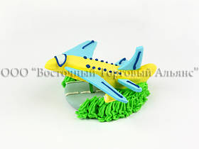 Фігурки з мастики — Літак — Жовтий