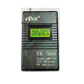 Частотомір цифровий Rike RK-560 з визначенням CTCSS та DCS кодів, фото 4