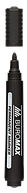 Маркер водостойкий BUROMAX 2-4 мм Черный арт. BM.8700-01