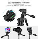Компактний штатив Yunteng VCT-5208 + чохол + пульт, фото 3