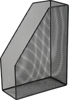Лоток для бумаг BUROMAX вертикальный металлический Черный арт. BM.6260-01