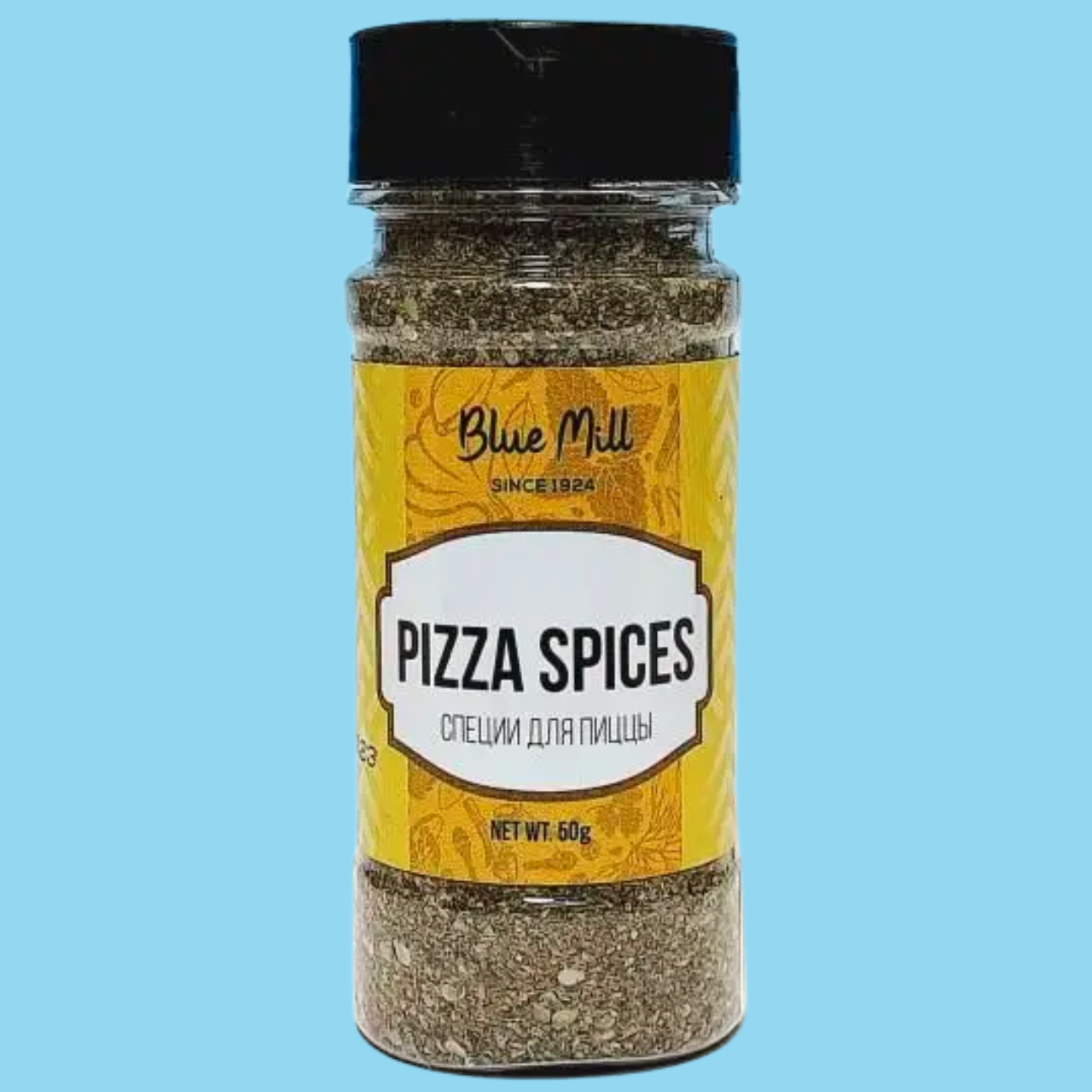 Ящик cпеций для пиццы PIZZA SPICES, страна Иордания, 50гр. (в ящике 12 шт.) - фото 2 - id-p1649117970