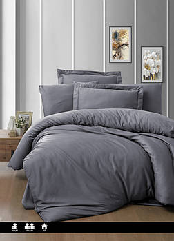 Постільна білизна First Choice Cotton Satin 160х220 Snazzy Quick Silver