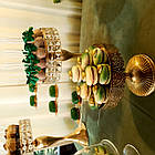 Весільний кенді бар на 50 чол в смарагдовому , зеленому кольорі, фото 4