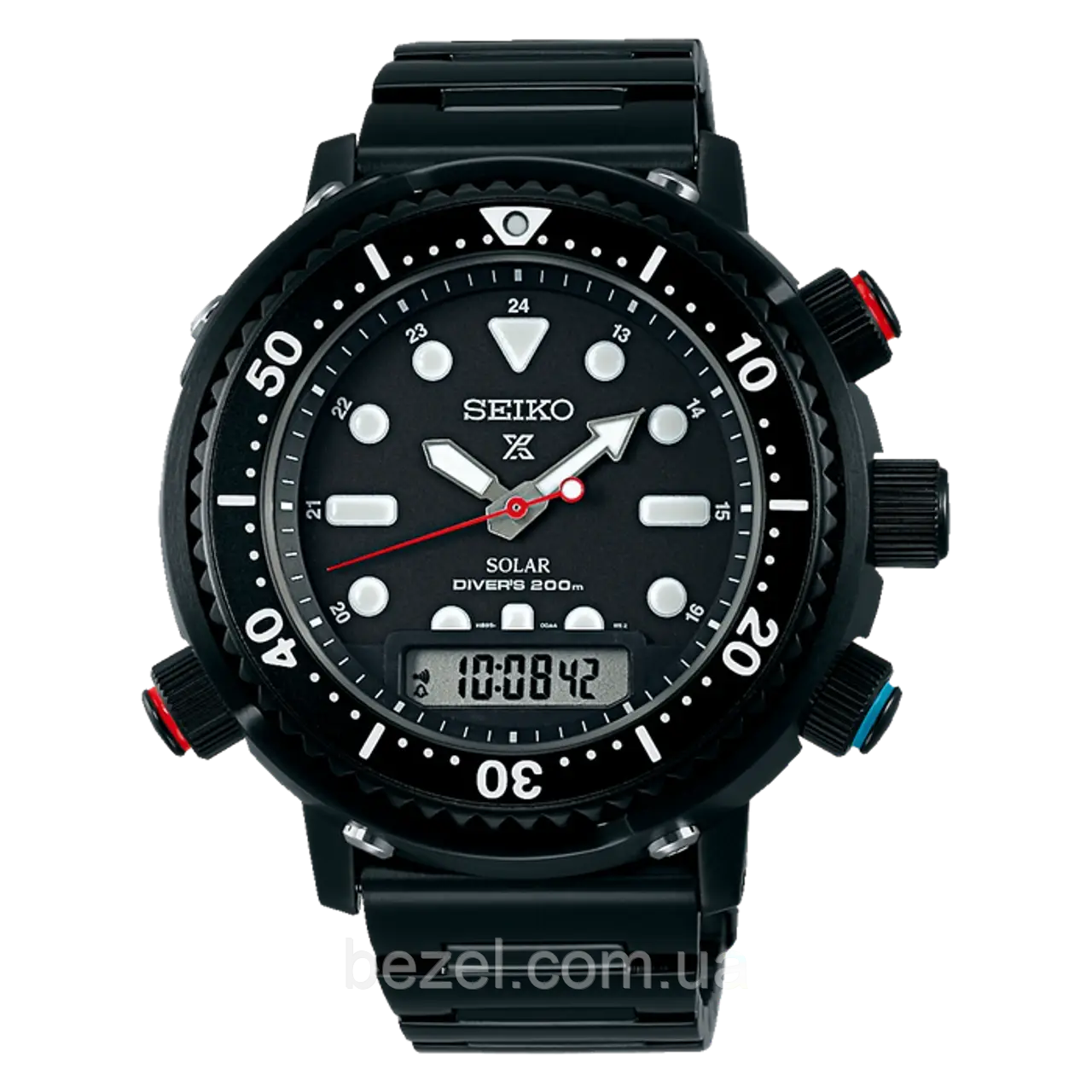 Чоловічий годинник Seiko Prospex SNJ037P1 SNJ037 Sea Solar Hybrid Diver Limited Edition