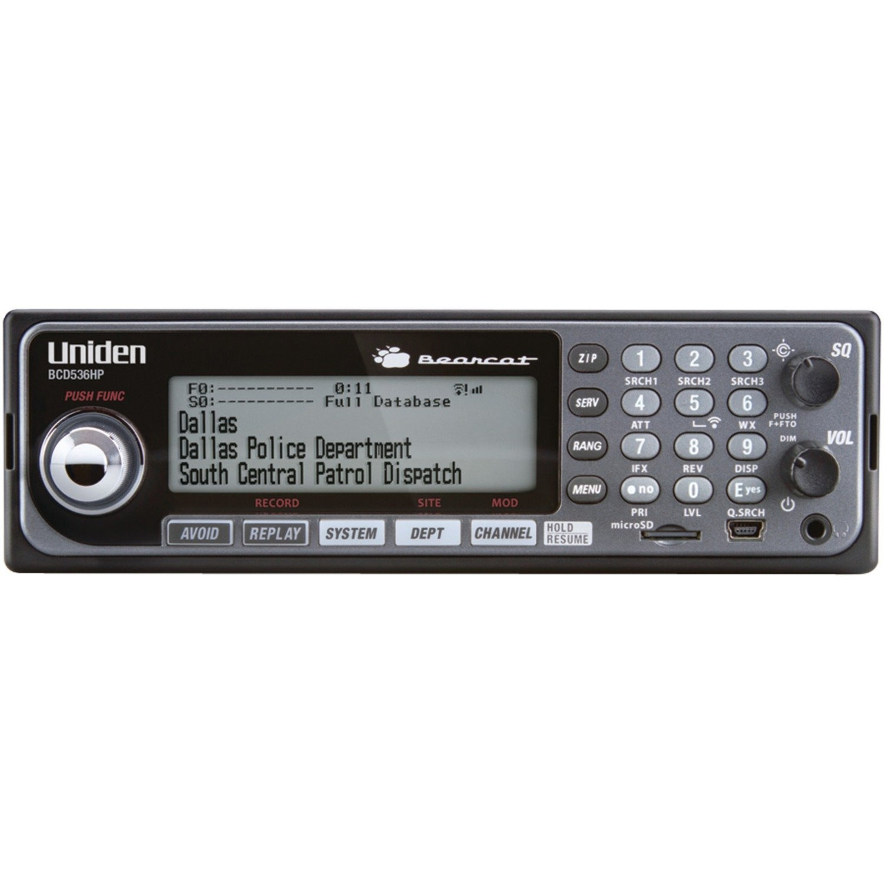 Скануючий приймач / Радіосканер Uniden Bearcat BCD536HP WiFi з цифровою ліцензією DMR  Б/В