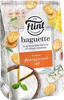 Сухарики Baguette пшеничные со вкусом "французский сыр" Flint 100г