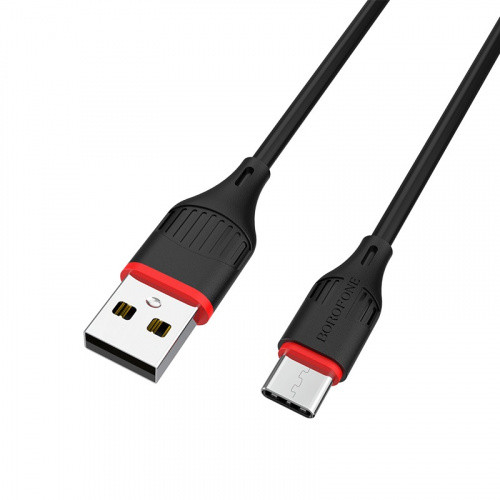 Кабель Borofone BX17 USB - Type-C 1m (Чорний)