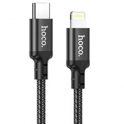 Кабель Hoco X14 Double Speed (PD) Type-C - Lightning 20W/2.0m (Чорний)