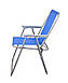 Пляжний складаний стілець із підлокітниками Levistella GP20022306 BLUE, фото 4