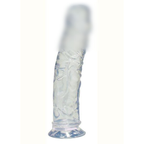 Фалоїмітатор You2Toys Crystal Clear Medium Dong, 19,5х4 см., фото 1
