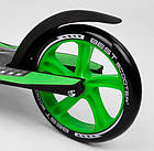 Самокат Best Scooter з переднім амортизатором, передні колеса 230 мм, задні 200 мм PU, широке кермо, фото 4