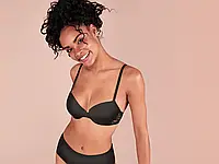 Жіночий бюстгальтер 80 В ESMARA гладкий з мереживною спинкою