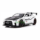 Машинка Nissan GTR R35 іграшка моделька металева колекційна 15 см Білий (59579), фото 4