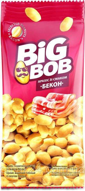 Арахіс смажений зі смаком "Бекон" Big Bob 60 г Україна