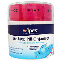 Настільний органайзер для таблеток Apex. Зроблено в США