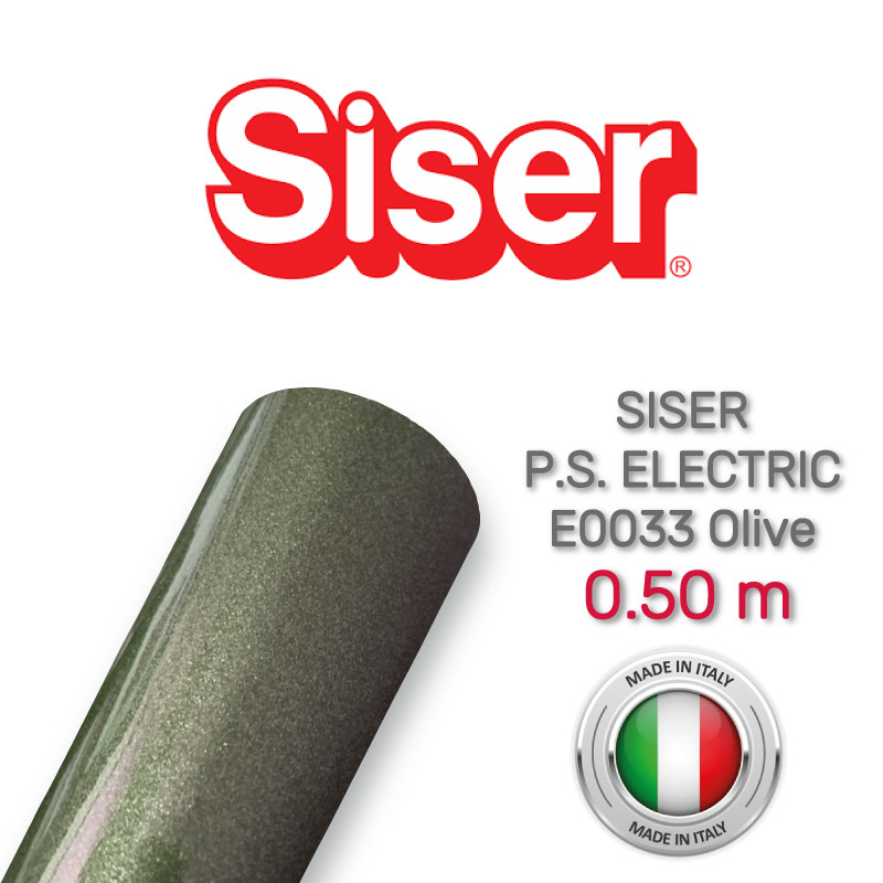 Siser PS Electric E0033 Olive (Плівка для термопереносу оливкова)