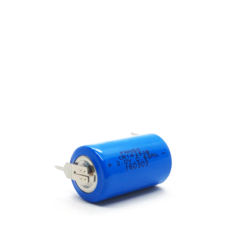 Батарейка CR14250 (1/2AA) Fanso Lithium з виводами - 3v, фото 1