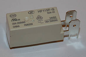 Реле HF115F-Q/024-1H 24VDC,