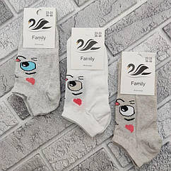 Шкарпетки жіночі короткі літні сітки асорти р. 23-25 ​​Famili Житомир 30035845