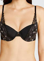 Жіночі бюстгальтери 80-90 B чорний мереживний ESMARA® Lingerie