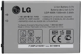 Акумулятор LG LGIP-400N на LG P500, P520, GX200, GX300, GX500, GT540, ОРИГИНАЛ