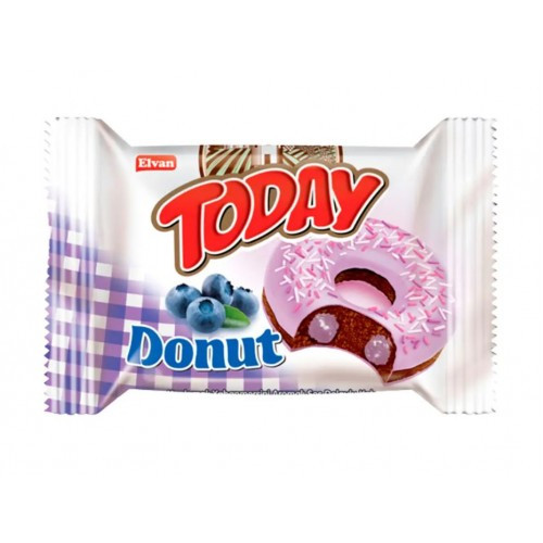 Пончик TODAY DONUT Чорниця 50г