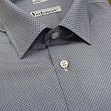 Чоловіча сорочка з коротким рукавом, з візерунком, фото 2