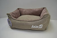 Лежанка AnimAll Nena S VELOURS BEIGE (45x35x16)