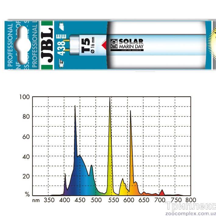 Люминесцентная лампа JBL Solar Marin Day T5 Ultra для морских аквариумов, 54 Вт, 1150 мм - фото 1 - id-p1649230488