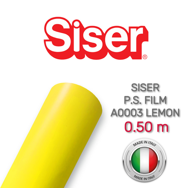 Siser PS Film A0003 Lemon (Плівка для термопереносу лимонна)