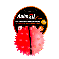 Игрушка AnimAll Fun Каштан мяч, 7 см, коралловый