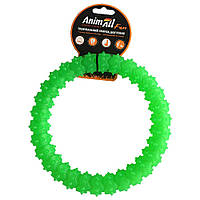 Игрушка AnimAll Fun кольцо с шипами, зеленый, 20 см