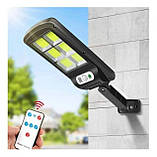 Вуличний ліхтар прожектор Led Solar Street light, на сонячній батареї та пультом керування, фото 3
