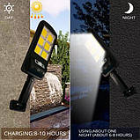 Вуличний ліхтар прожектор Led Solar Street light, на сонячній батареї та пультом керування, фото 4