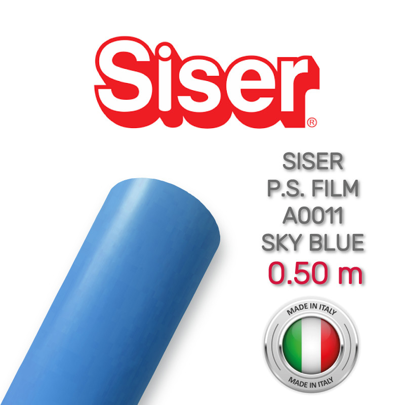 Siser PS Film A0011 Sky Blue (Плівка для термопереносу небесно-блакитна)