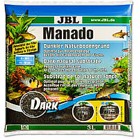 Тёмный натуральный субстрат JBL Manado Dark для аквариумов, 3 л