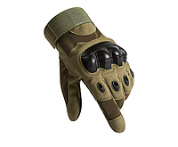 Рукавички тактичні повнопалі (пара), розмір L, колір оливи