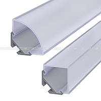 Алюминиевый угловой LED профиль ЛСУ