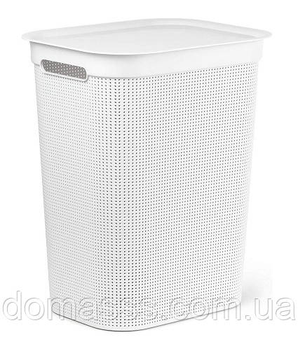 Кошик для білизни Rotho Brisen 50л білий (10235), фото 1