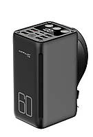 Внешний аккумулятор повербанк power bank Konfulon A28Q 60000mAh 5A 22.5W PD QC3.0 6xUSB/Type-C Black